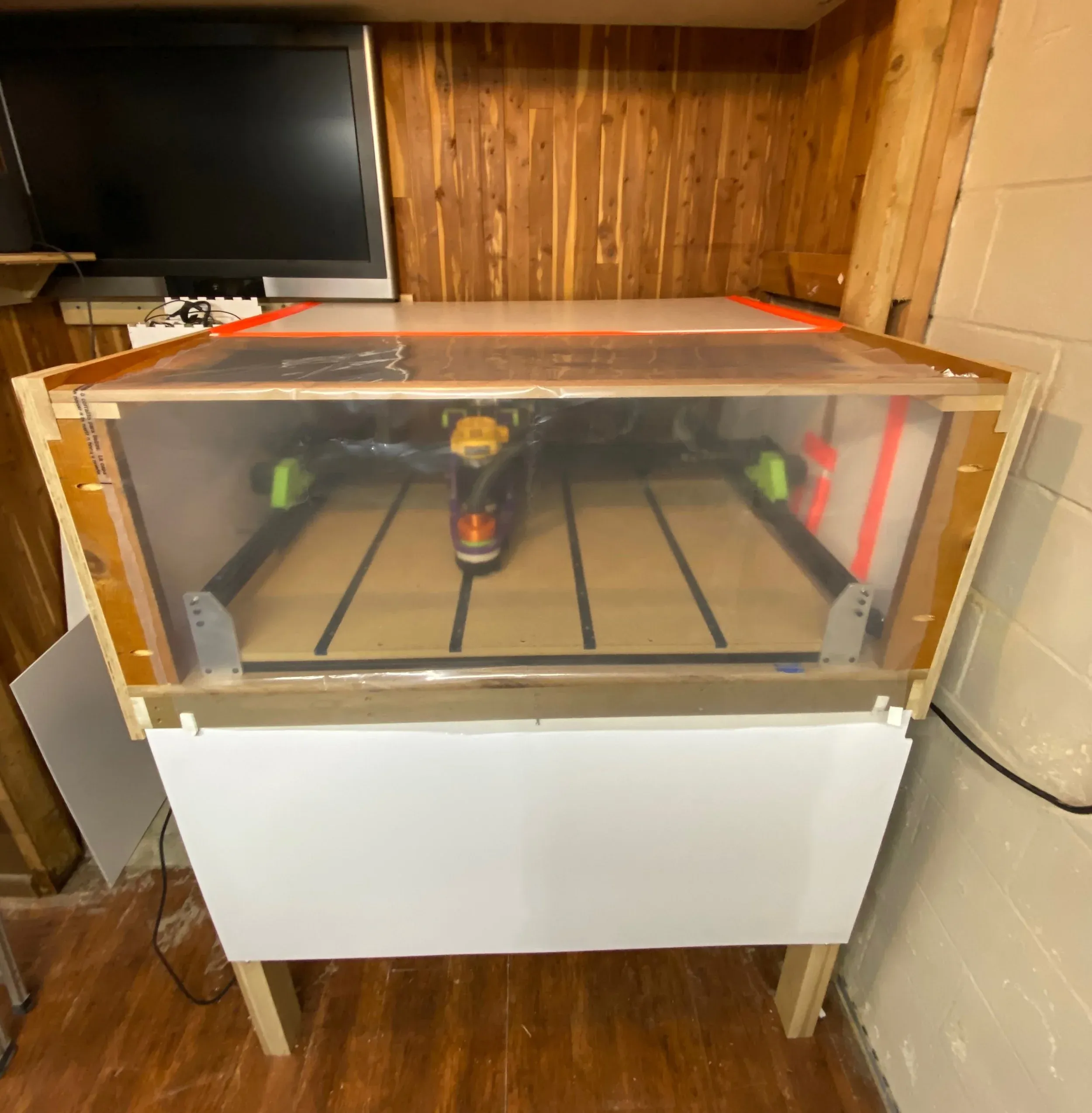Enclosed CNC Router
