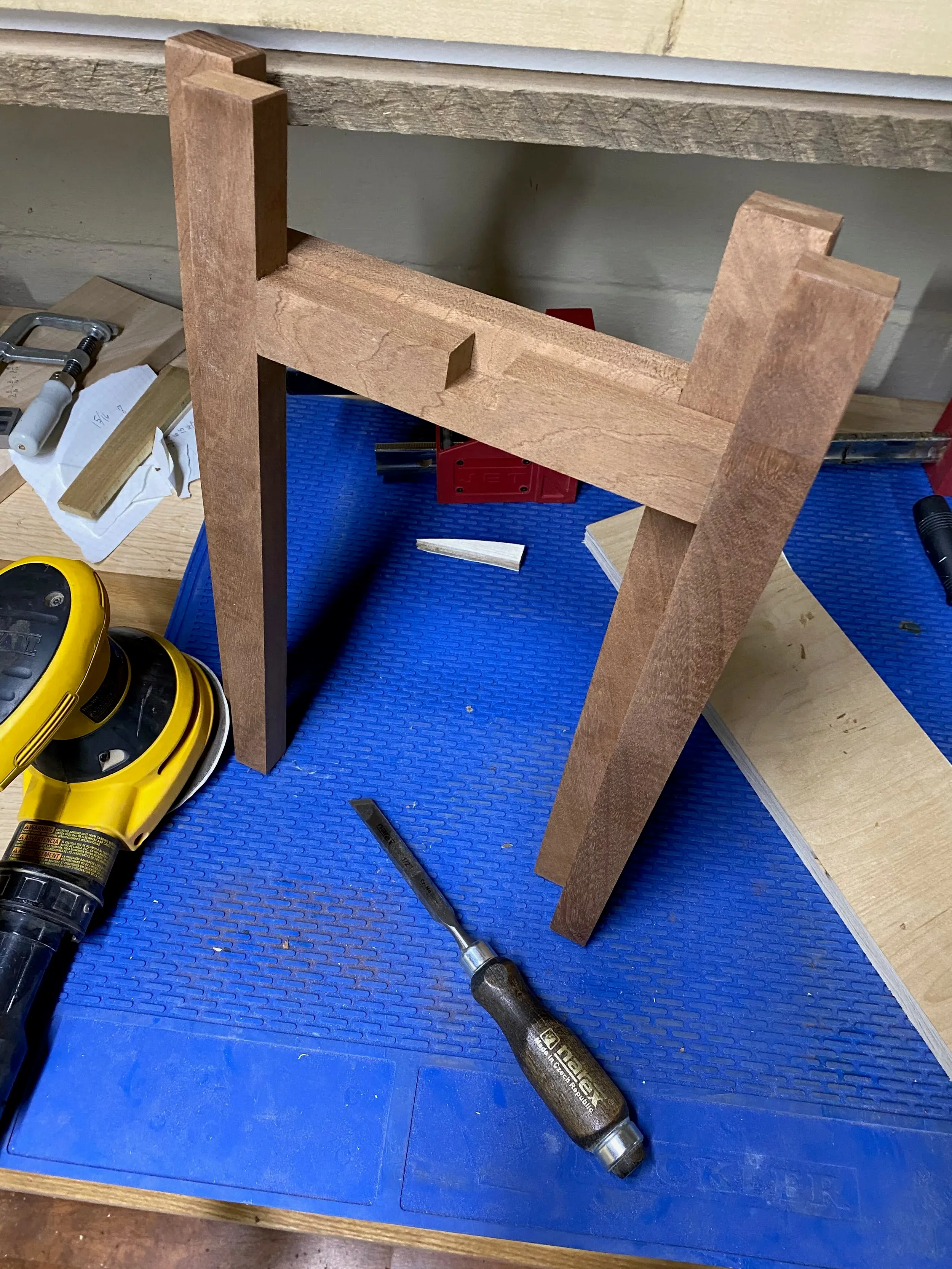 Sapele Plant Stand — photo 3
