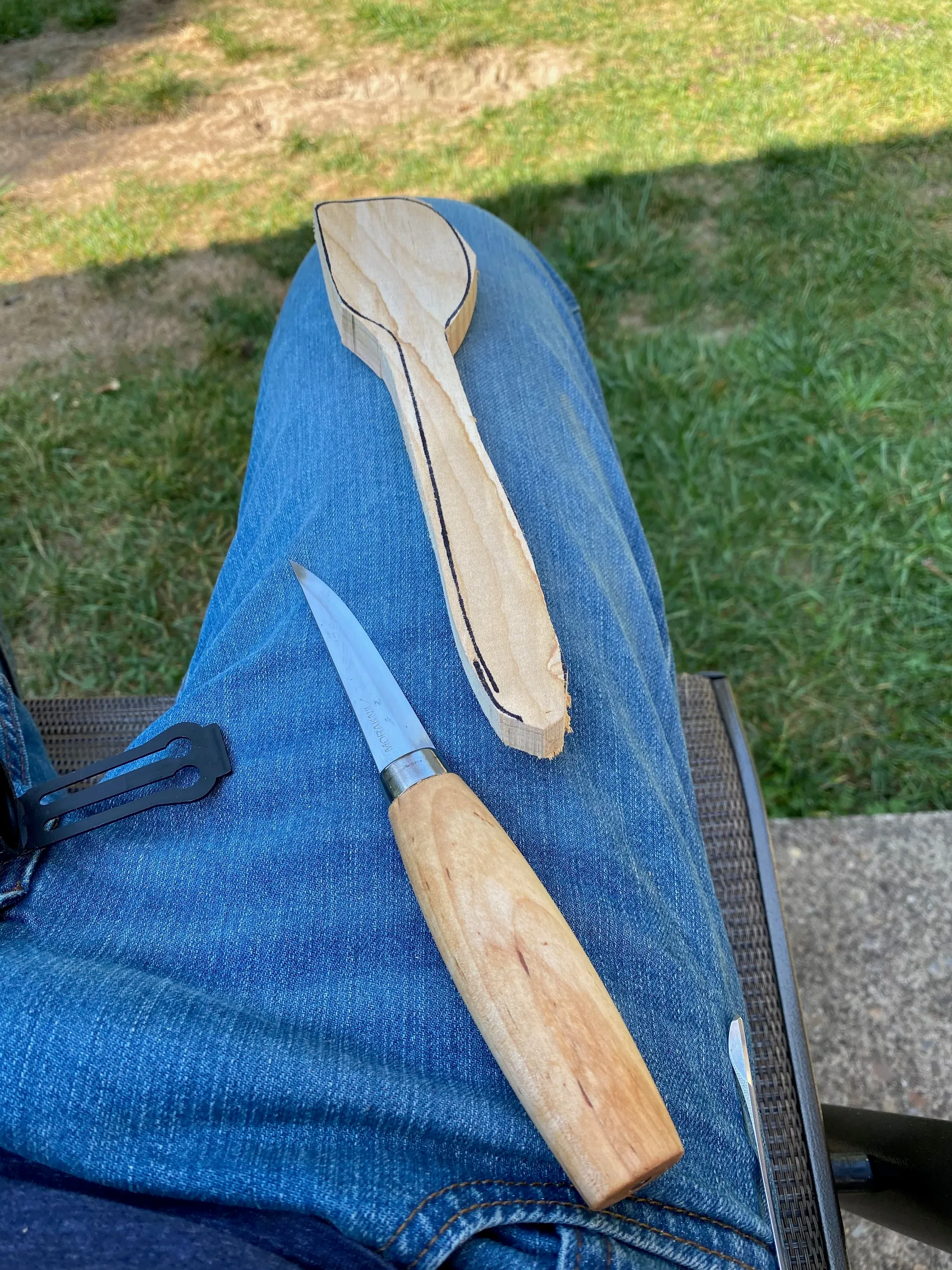 Hand Carved Spatula — photo 4