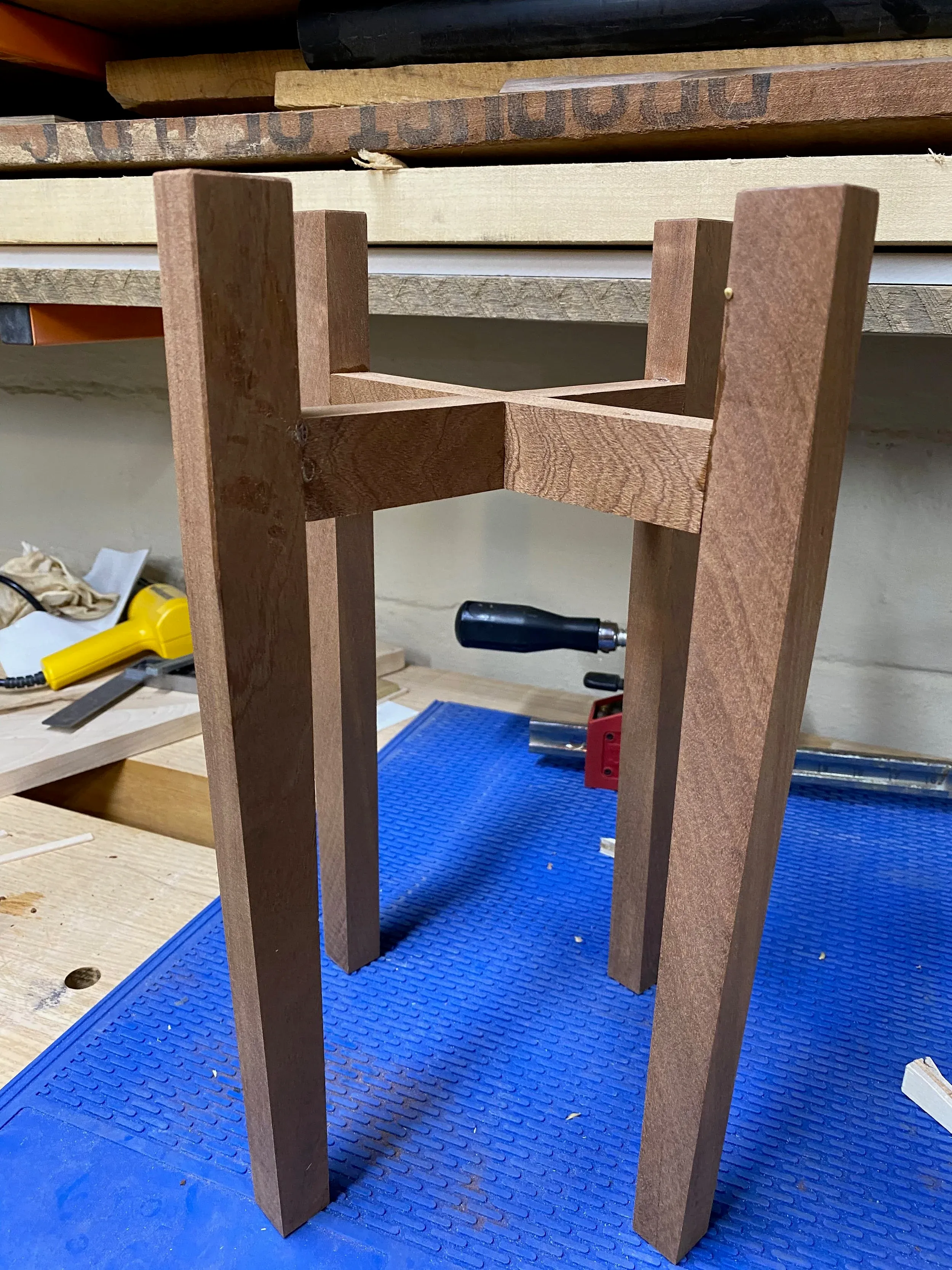 Sapele Plant Stand — photo 5