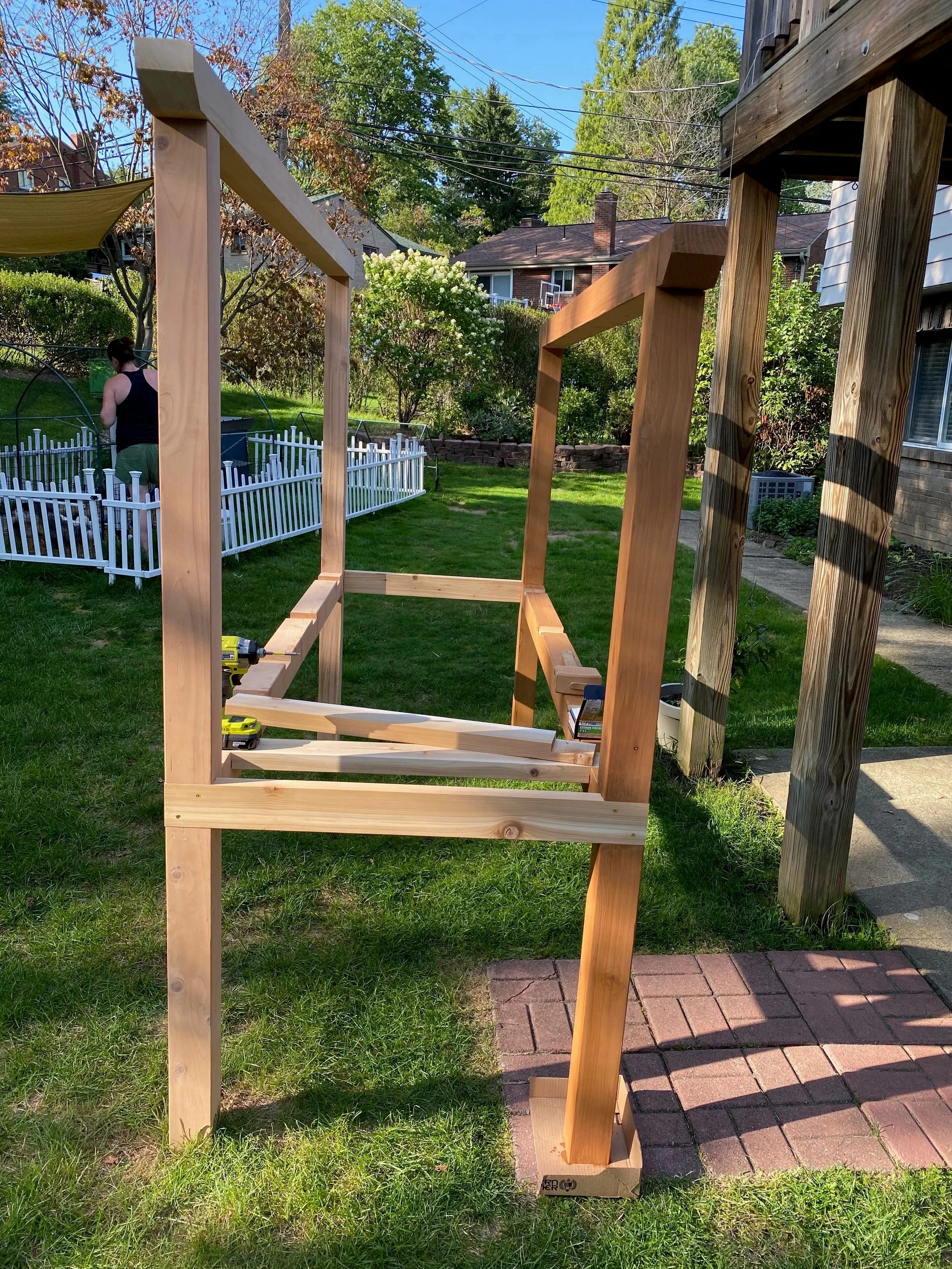 Pizza Oven Pergola — photo 25