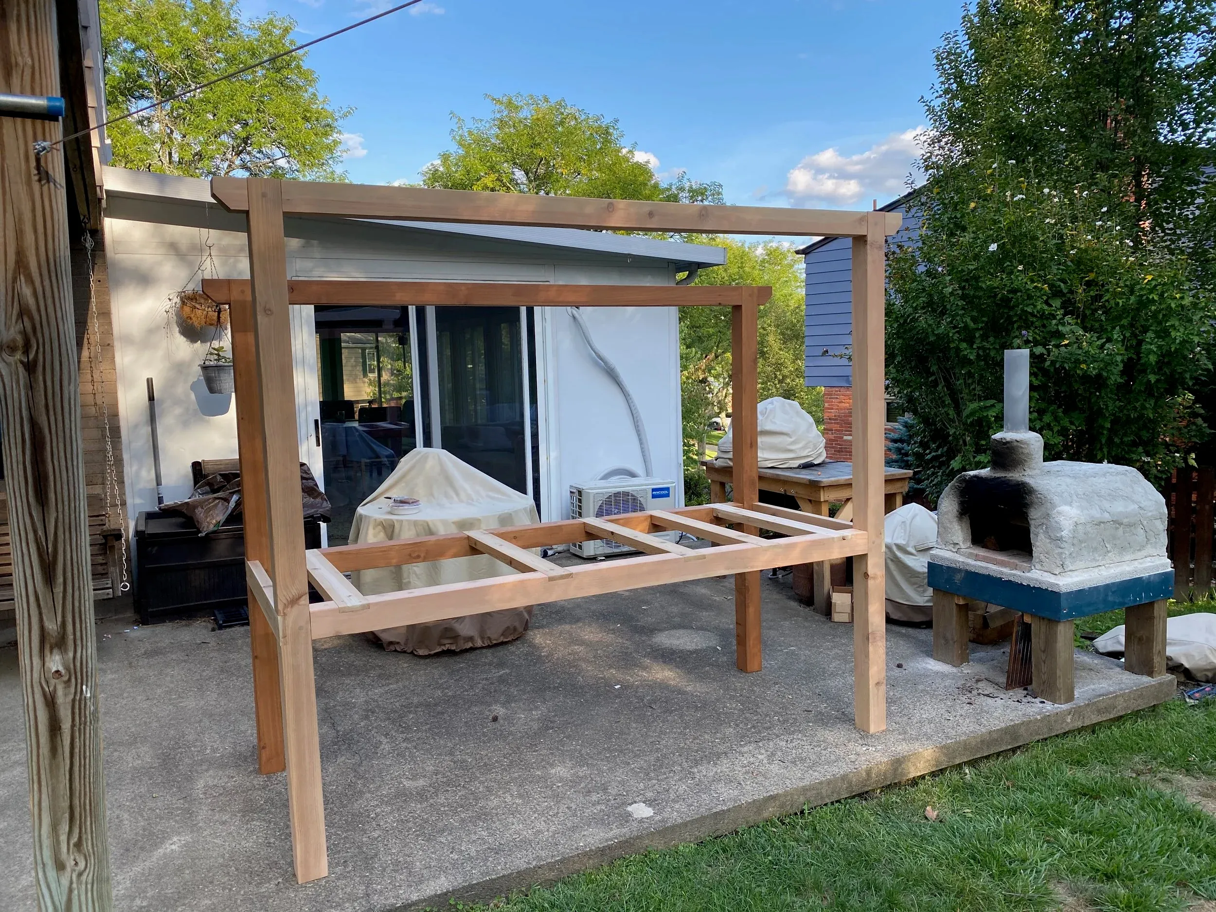 Pizza Oven Pergola — photo 26