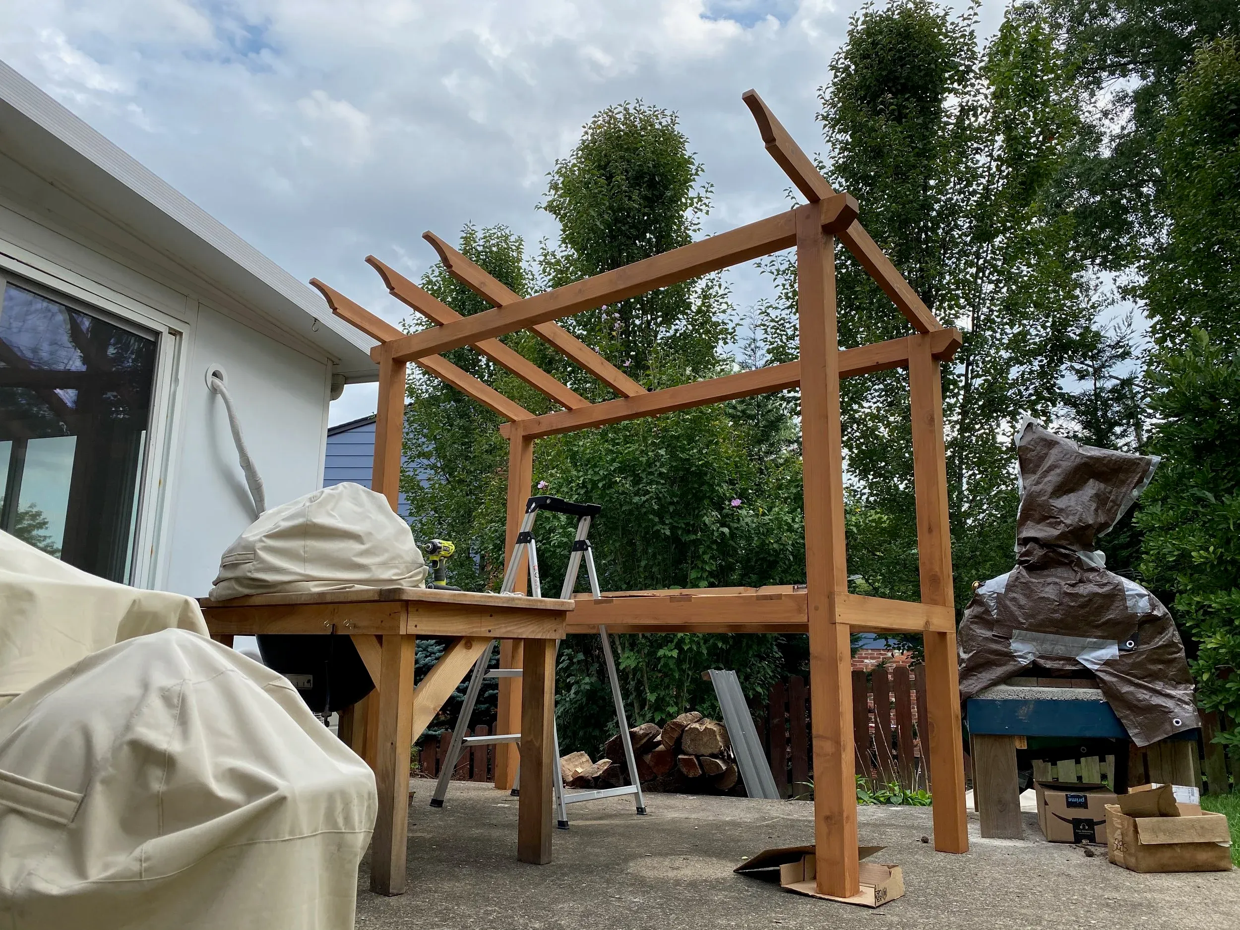 Pizza Oven Pergola — photo 31