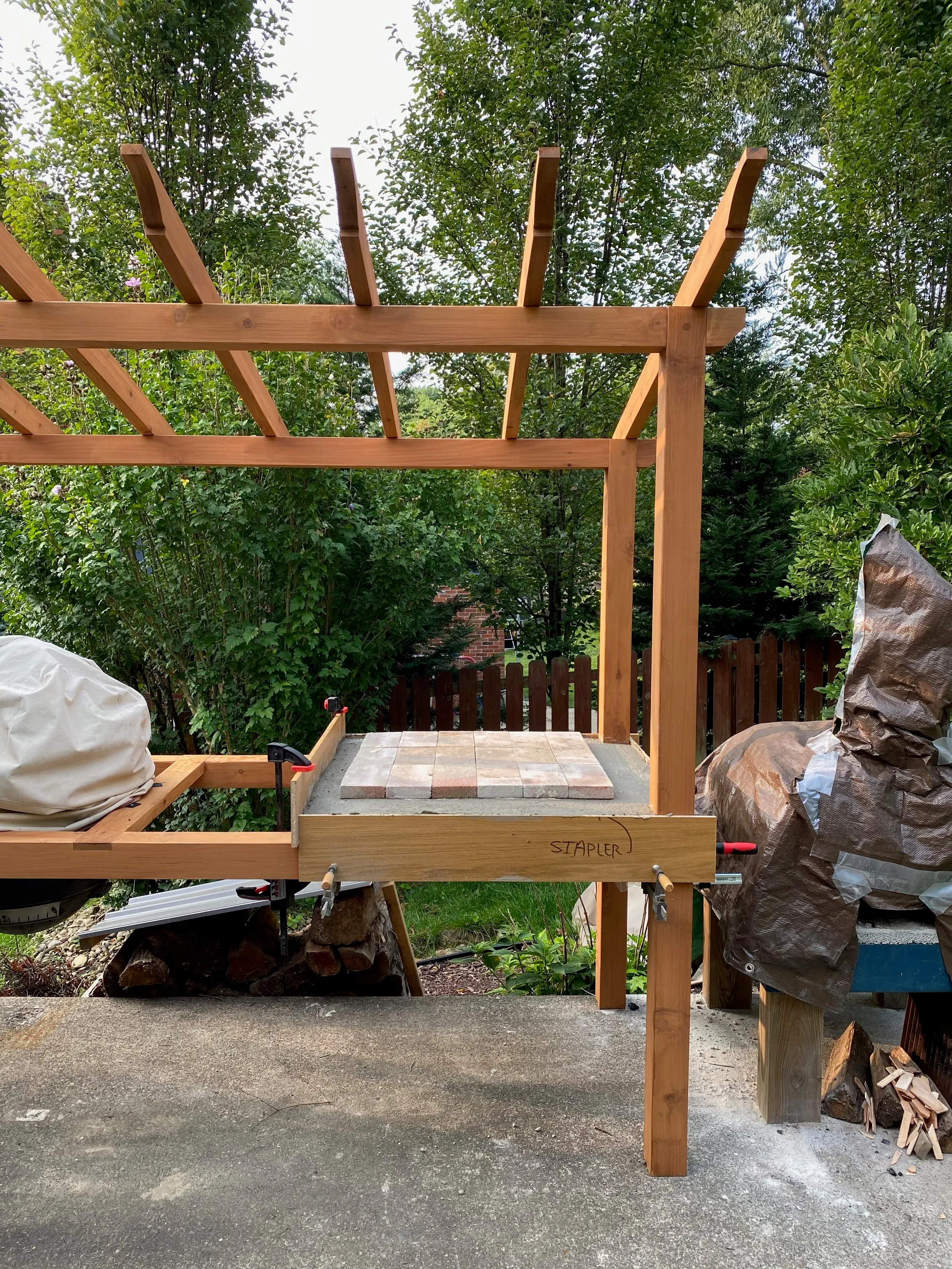 Pizza Oven Pergola — photo 33