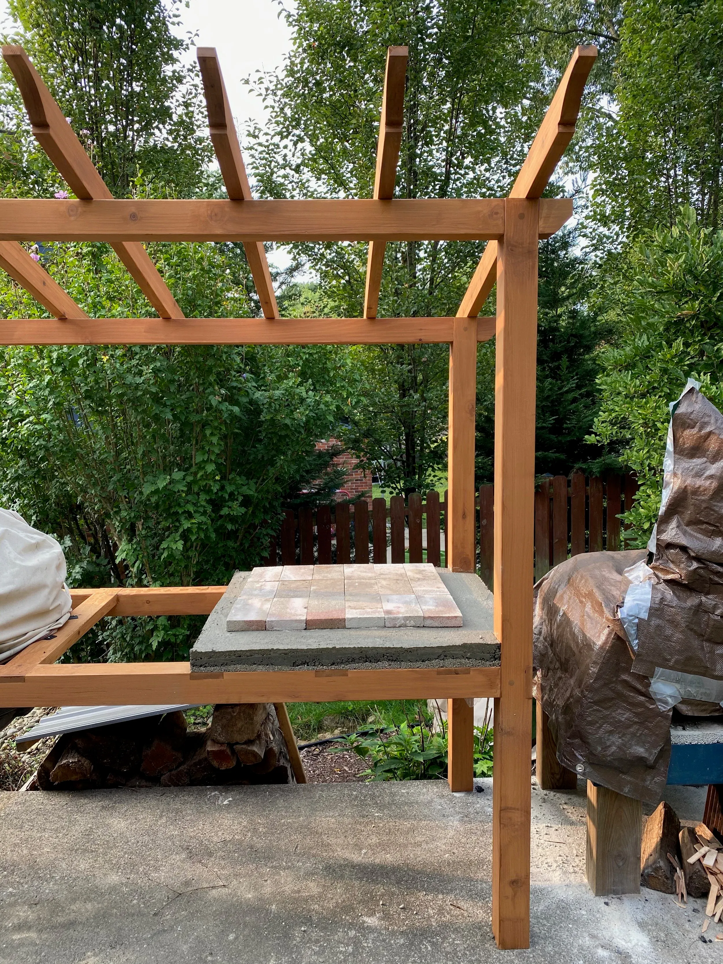 Pizza Oven Pergola — photo 34