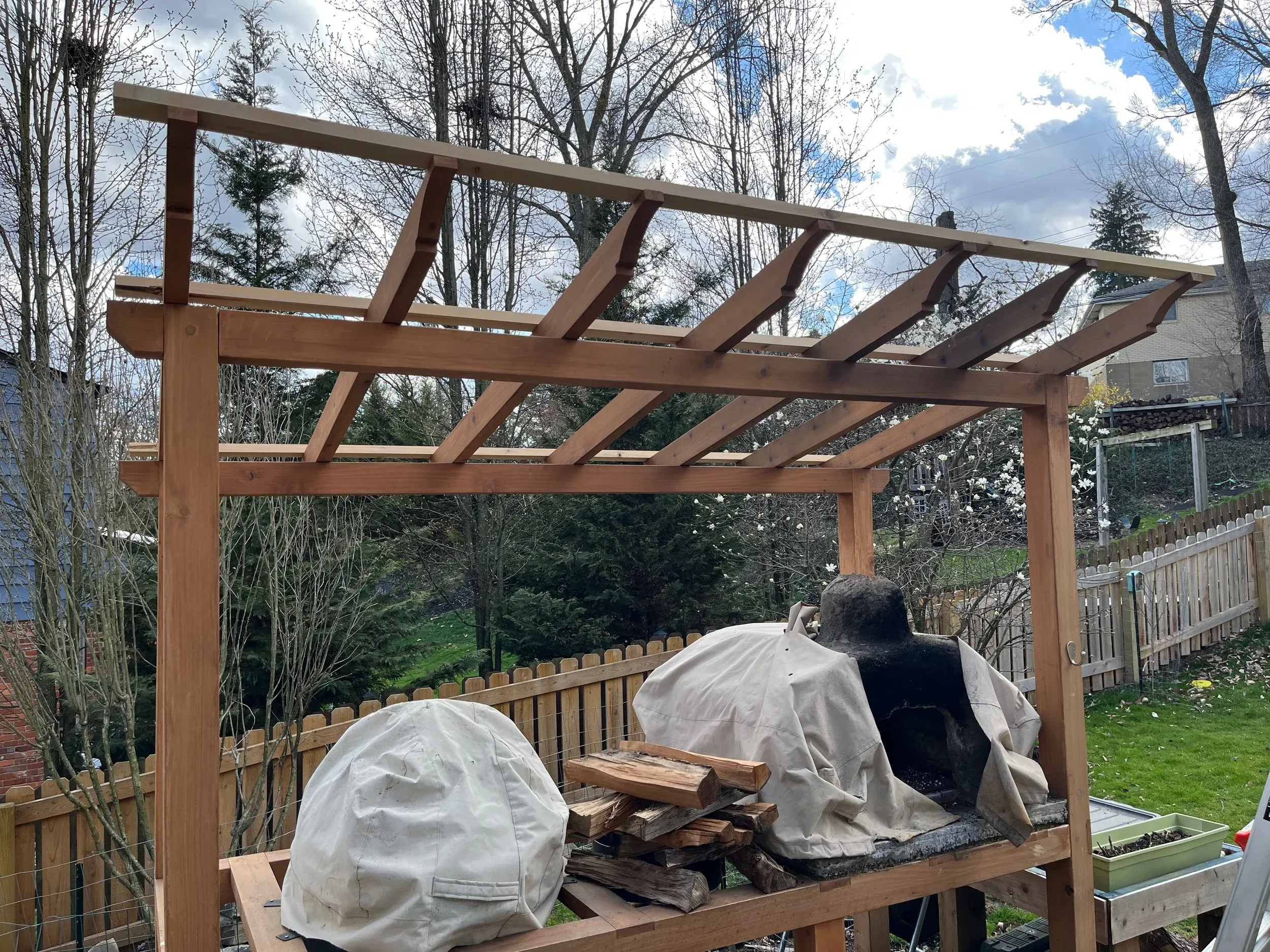 Pizza Oven Pergola — photo 44
